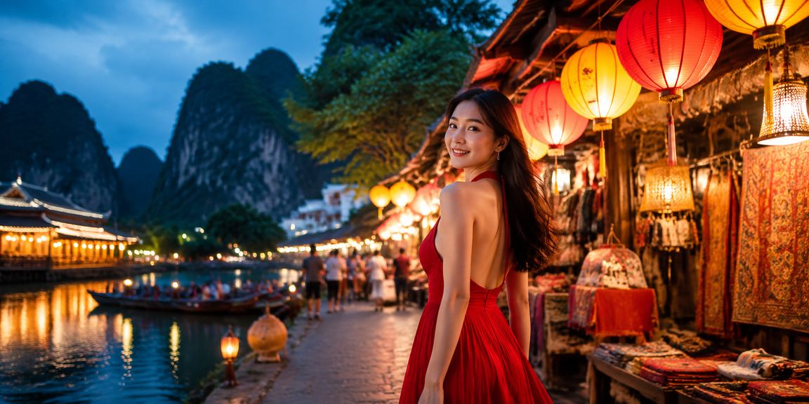 Người dùng xem sự kiện thể thao trực tuyến tại chợ đêm Ninh Bình